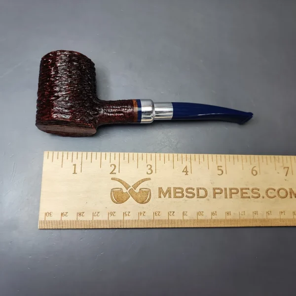 Savinelli Eleganza 310 KS Rusticated Poker Estate Briar Pipe, Unsmoked, 6mm - Image 10