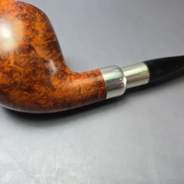 Vauen O'Timer 205 Smooth Silver Spigot Apple Estate Briar Pipe, Unsmoked, 9mm - Image 8