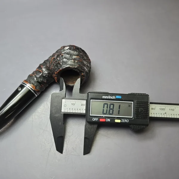 Peterson Dublin Filter XL02 Rusticated Apple Estate Briar Pipe, Irish Estates, 9mm - Image 3