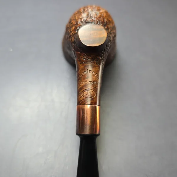 Caminetto Event 2021 Partially Rusticated Cutty Estate Briar Pipe, Unsmoked - Image 9