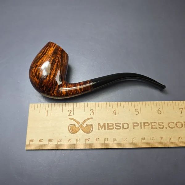 Hans Former Nielsen Smooth "Duck" Billiard Estate Briar Pipe, Danish Estates - Image 10