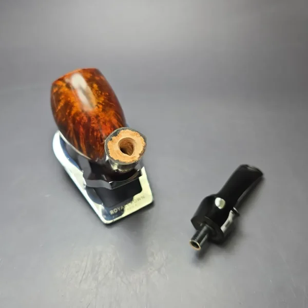 SU Pipes Smooth Asymmetric Egg Handmade Briar Pipe, New - Image 10