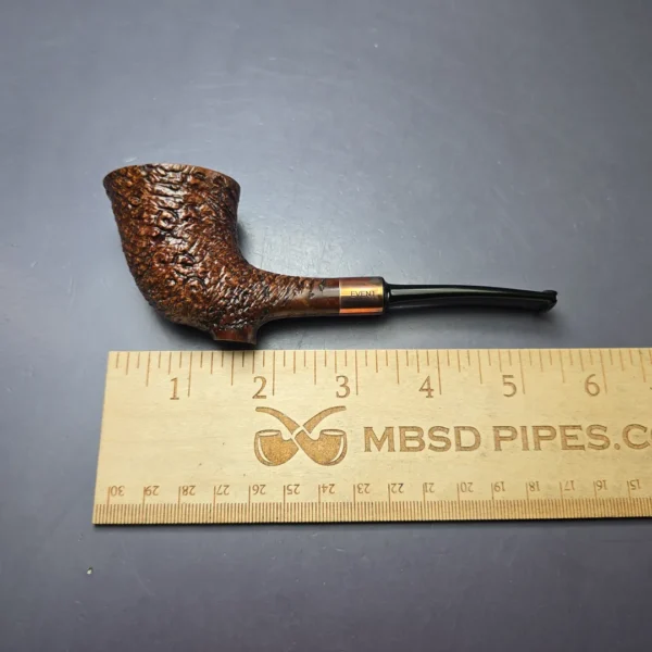 Caminetto Event 2021 Partially Rusticated Cutty Estate Briar Pipe, Unsmoked - Image 10