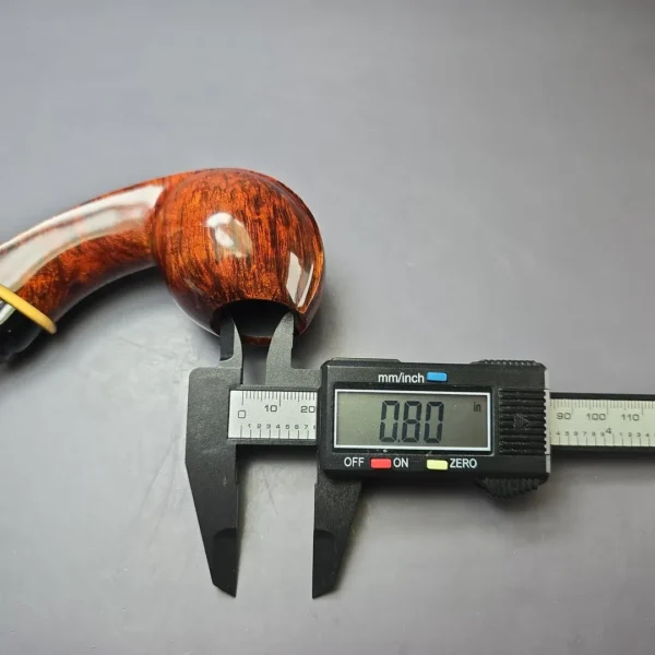 MBSD Briars Modern Masters 2 Smooth Blowfish w/ Boxwood Briar Pipe, New - Image 10