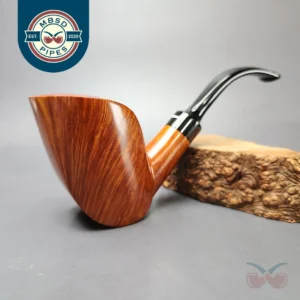 Baldo Baldi XL Smooth Swan Dublin Estate Briar Pipe, Unsmoked