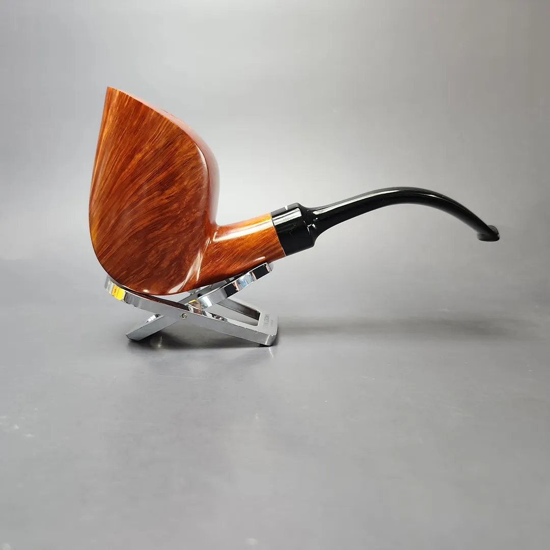 Baldo Baldi XL Smooth Swan Dublin Estate Briar Pipe, Unsmoked - Image 2