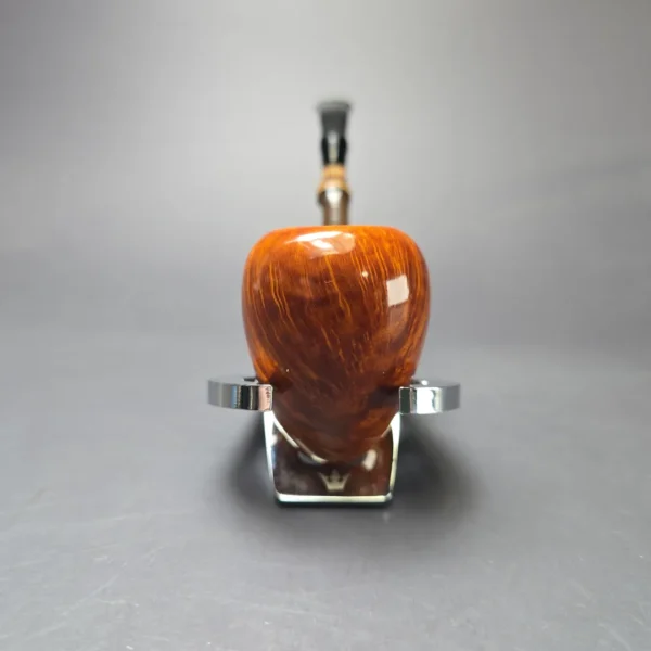 MBSD Briars Modern Masters 1 Smooth Peewit w/ Bamboo Briar Pipe, New - Image 4