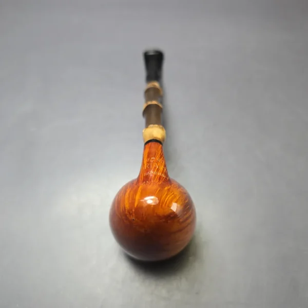 MBSD Briars Modern Masters 1 Smooth Peewit w/ Bamboo Briar Pipe, New - Image 8