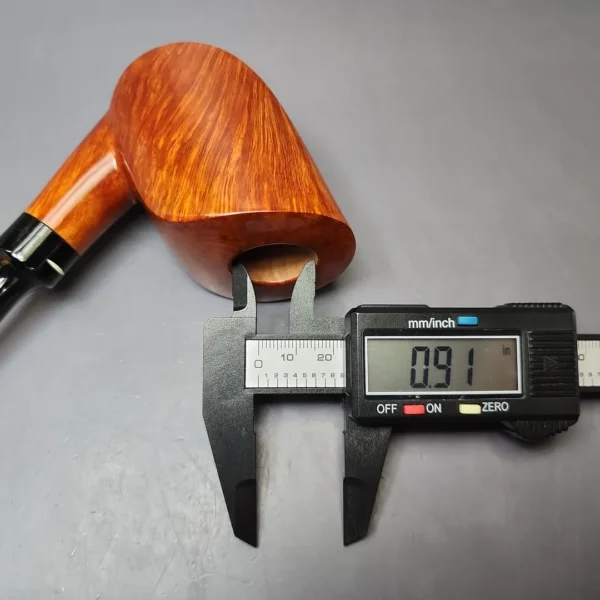 Baldo Baldi XL Smooth Swan Dublin Estate Briar Pipe, Unsmoked - Image 9