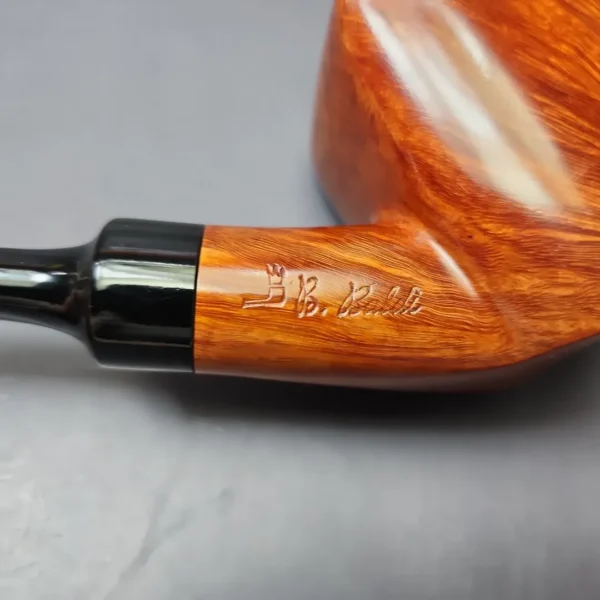 Baldo Baldi XL Smooth Swan Dublin Estate Briar Pipe, Unsmoked - Image 10