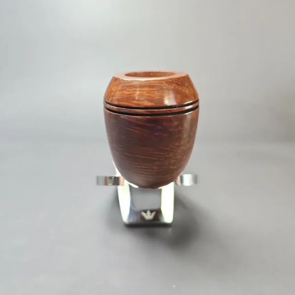 James Upshall P Grade Group 6 Smooth Rhodesian Estate Briar Pipe, Unsmoked - Image 3