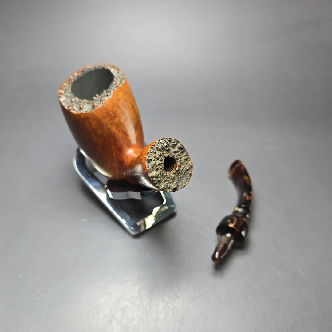 Knute (Karl Erik) B XL Smooth Freehand Egg Estate Briar Pipe, Danish Estates - Image 11