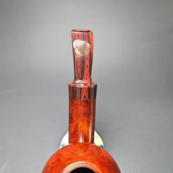 SU Pipes Smooth Apple Handmade Briar Pipe, New - Image 8
