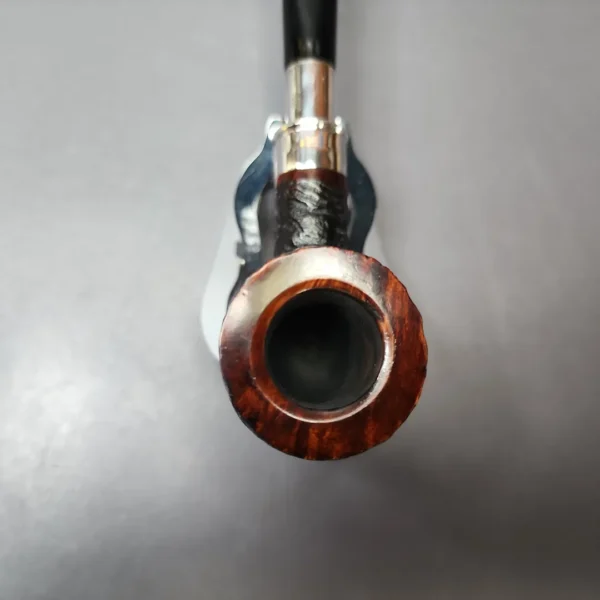 Lorenzetti 2007 Pipe Smoking World Cup Partially Sandblasted Billiard Estate Briar Pipe, Unsmoked - Image 4