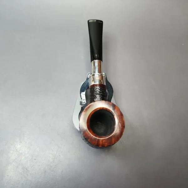 Lorenzetti 2007 Pipe Smoking World Cup Partially Sandblasted Billiard Estate Briar Pipe, Unsmoked - Image 6