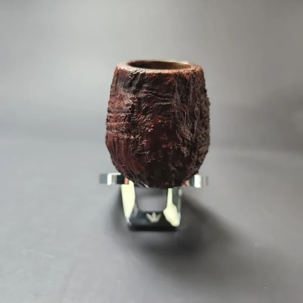 Jeremiah Sandahl Sandblasted Billiard Estate Briar Pipe, American Estates - Image 4