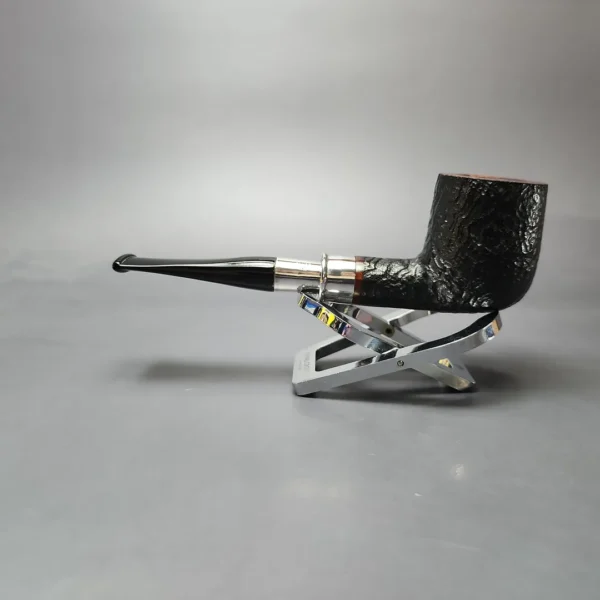 Lorenzetti 2007 Pipe Smoking World Cup Partially Sandblasted Billiard Estate Briar Pipe, Unsmoked - Image 7