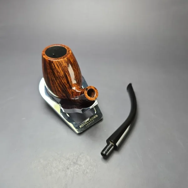 Hans Former Nielsen Smooth "Duck" Billiard Estate Briar Pipe, Danish Estates - Image 12