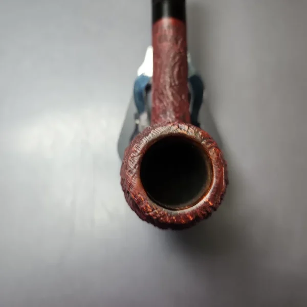 Jeremiah Sandahl Sandblasted Billiard Estate Briar Pipe, American Estates - Image 5