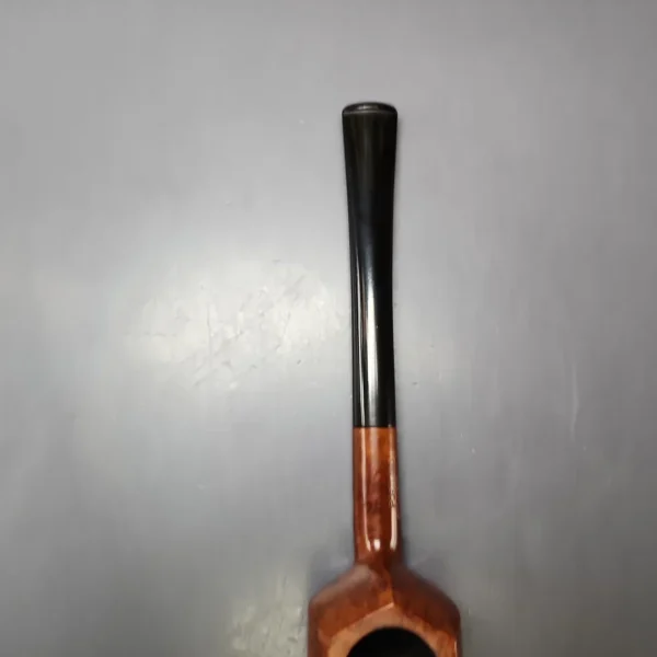 Portland Straight Grain Smooth Panel Apple Estate Briar Pipe, Unsmoked - Image 5