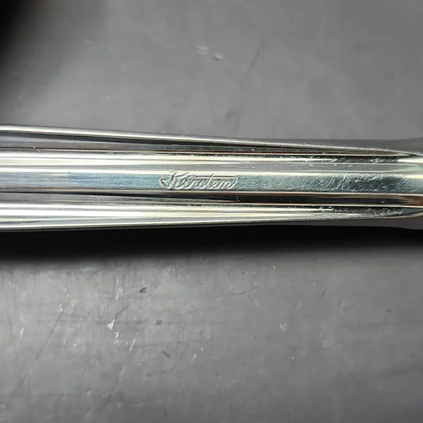 Kirsten S Smooth Dublin Bowl & Metal Frame Estate Pipe, American Estates - Image 11