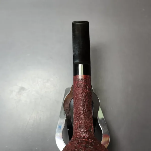 Jeremiah Sandahl Sandblasted Billiard Estate Briar Pipe, American Estates - Image 6