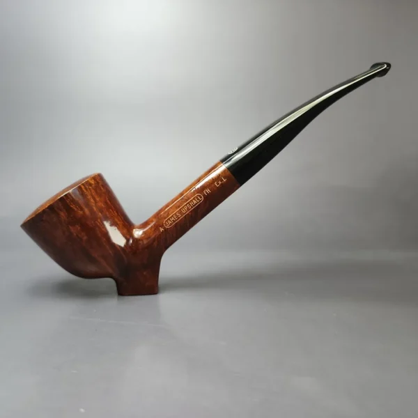 James Upshall A Grade EXL Smooth Standing Cavalier Estate Briar Pipe, Unsmoked - Image 12