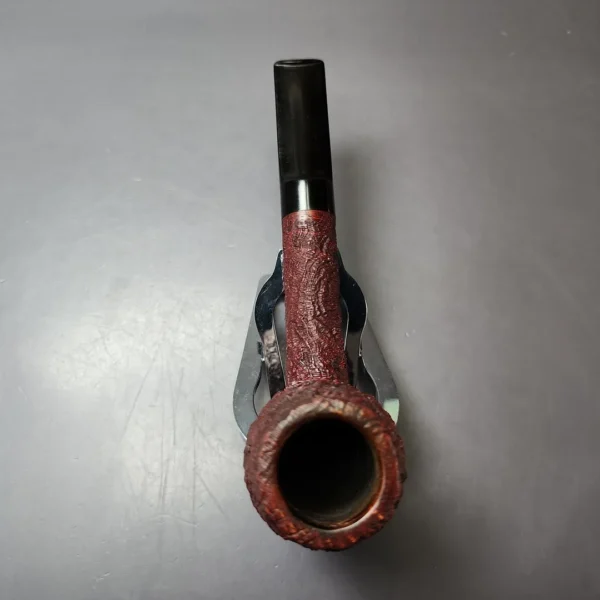 Jeremiah Sandahl Sandblasted Billiard Estate Briar Pipe, American Estates - Image 7