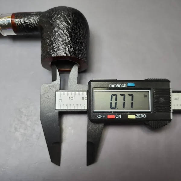 Lorenzetti 2007 Pipe Smoking World Cup Partially Sandblasted Billiard Estate Briar Pipe, Unsmoked - Image 10