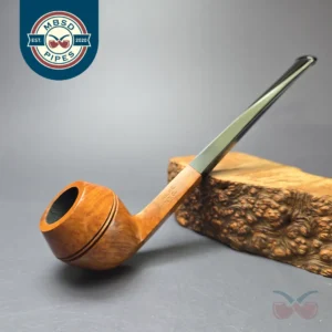 Wilke Smooth Bulldog Estate Briar Pipe, Unsmoked