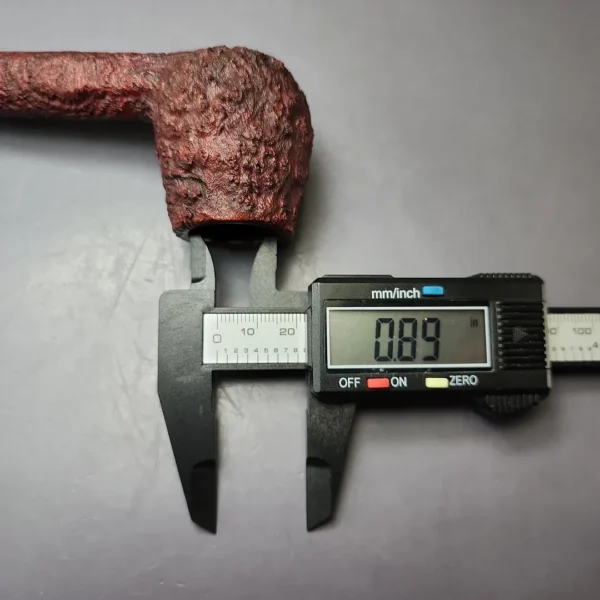 Jeremiah Sandahl Sandblasted Billiard Estate Briar Pipe, American Estates - Image 10