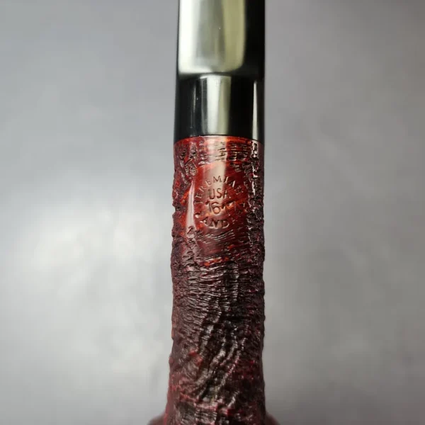 Jeremiah Sandahl Sandblasted Billiard Estate Briar Pipe, American Estates - Image 11