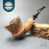 Nording Brown Matte 3 Smooth Freehand Estate Briar Pipe, Unsmoked