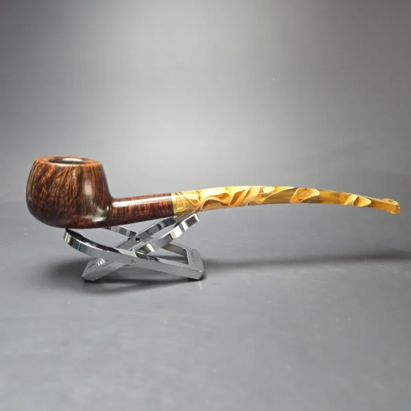Savinelli Prince of Wales Smooth Prince Estate Briar Pipe, Italian Estates 6mm - Image 11