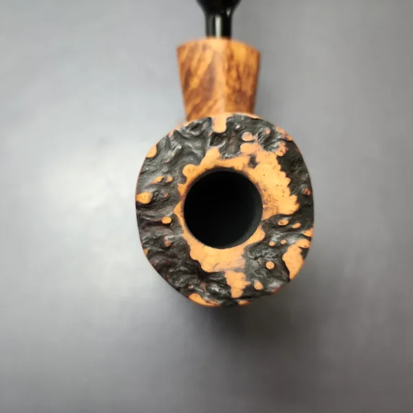Nording Brown Matte 3 Smooth Freehand Estate Briar Pipe, Unsmoked - Image 4
