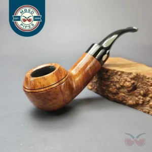 GBD Century 9438 Smooth Bullmoose Rhodesian Estate Briar Pipe, English Estates