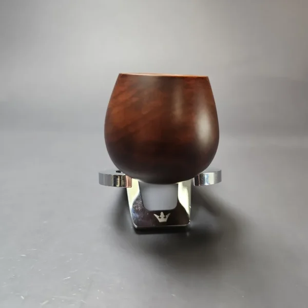 MBSD Briars by Piero Vitale Sienna Contrast Smooth Author w/ Boxwood Briar Pipe, New - Image 4