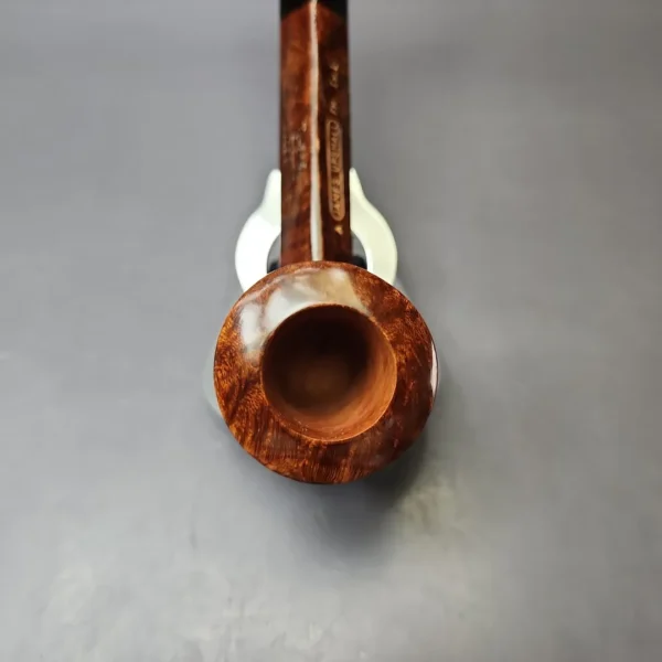 James Upshall A Grade EXL Smooth Diamond Shank Canadian Estate Briar Pipe, Unsmoked - Image 4