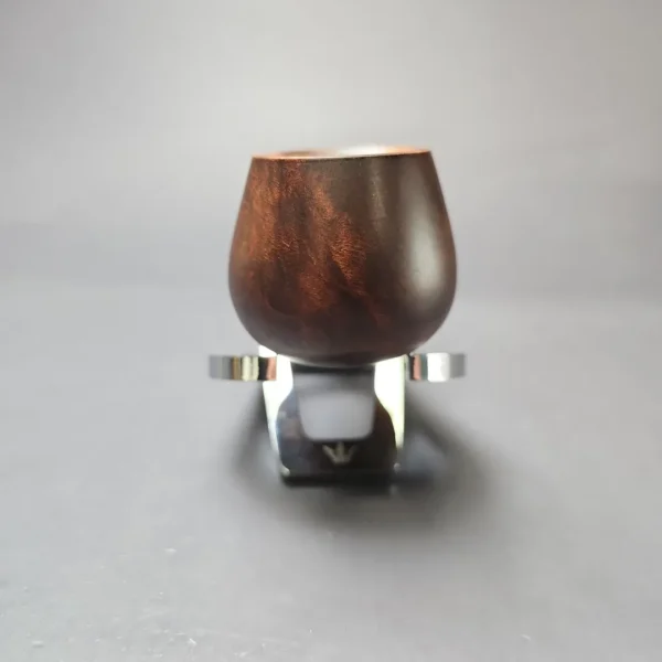 MBSD Briars by Piero Vitale Sienna Contrast Smooth Author w/ Boxwood Briar Pipe, New - Image 3