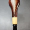 MBSD Briars by Vitale Sienna Contrast Smooth Billiard w/ Boxwood Briar Pipe, New - Image 8