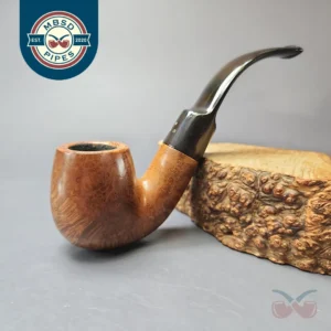 Savinelli Giubileo d’Oro 613 Smooth Oom Paul Estate Briar Pipe, Italian Estates