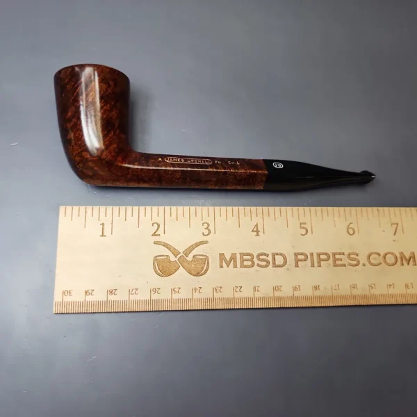 James Upshall A Grade EXL Smooth Diamond Shank Canadian Estate Briar Pipe, Unsmoked - Image 8