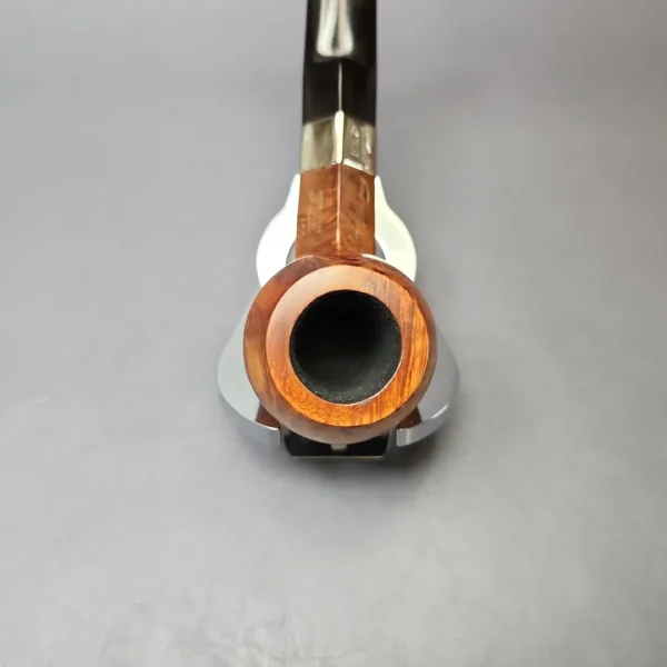 Peterson Killarney 150 Smooth Bulldog w/ Nickel Estate Briar Pipe, Irish Estates - Image 4