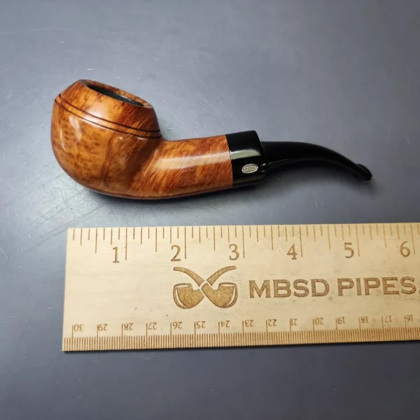GBD Century 9438 Smooth Bullmoose Rhodesian Estate Briar Pipe, English Estates - Image 8