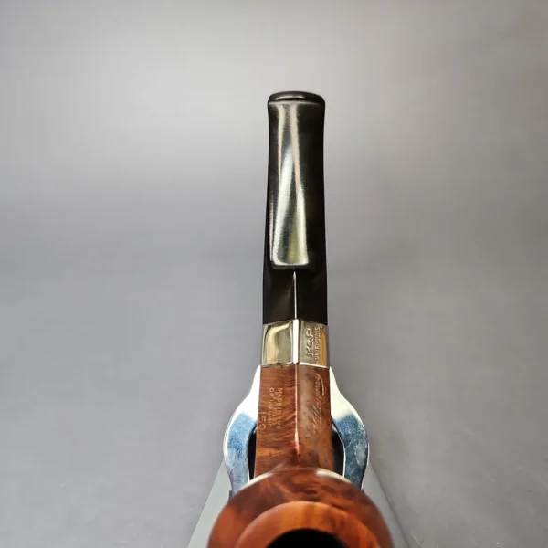 Peterson Killarney 150 Smooth Bulldog w/ Nickel Estate Briar Pipe, Irish Estates - Image 5