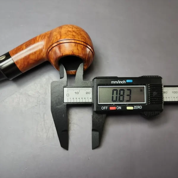 GBD Century 9438 Smooth Bullmoose Rhodesian Estate Briar Pipe, English Estates - Image 9