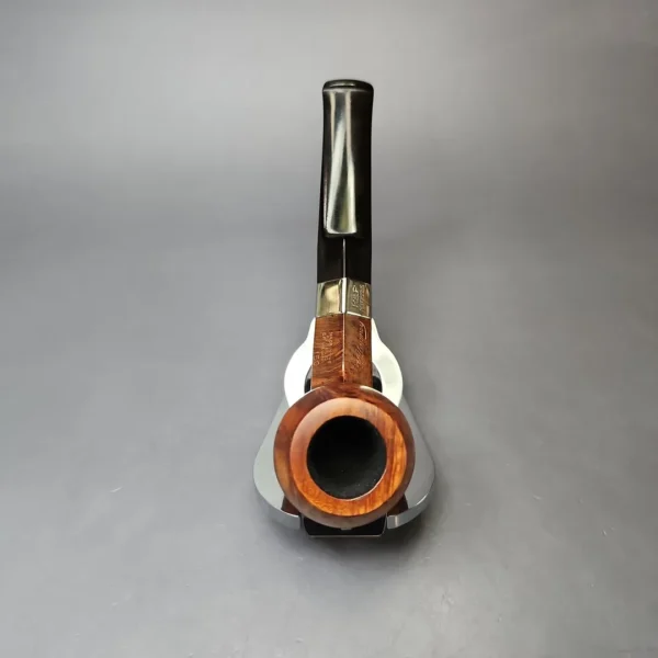 Peterson Killarney 150 Smooth Bulldog w/ Nickel Estate Briar Pipe, Irish Estates - Image 6