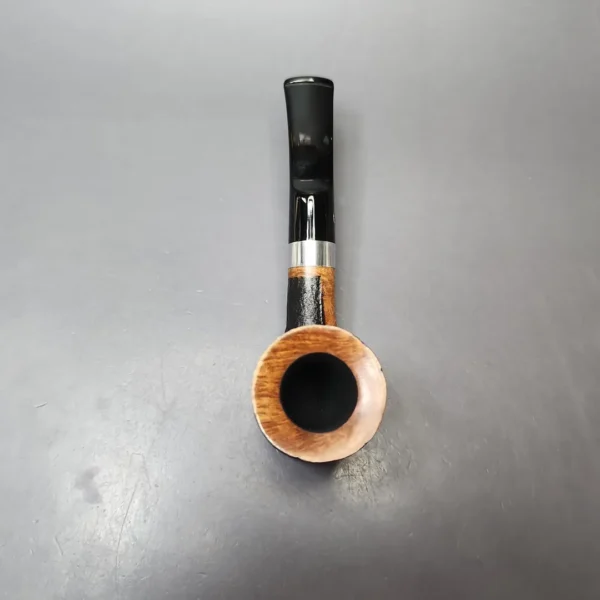 Rattray's Gambler 110 Partially Sandblasted Poker Estate Briar Pipe, Unsmoked 9mm - Image 6