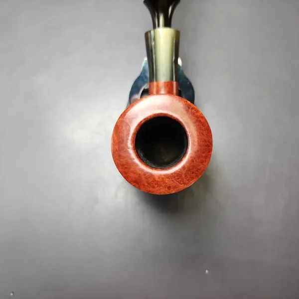 Savinelli Nonpareil 9310 Smooth Poker w/ Horn Estate Briar Pipe, Unsmoked - Image 5