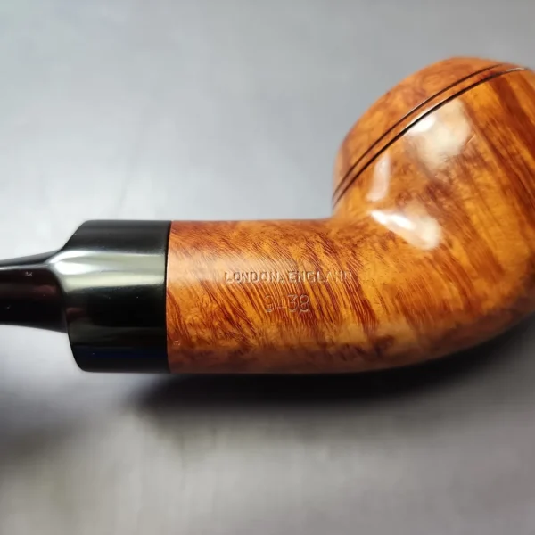 GBD Century 9438 Smooth Bullmoose Rhodesian Estate Briar Pipe, English Estates - Image 11